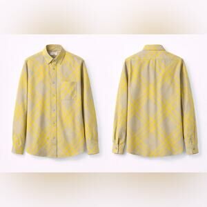 Burberry  Checked Cotton-Twill Shirt NWT XXL